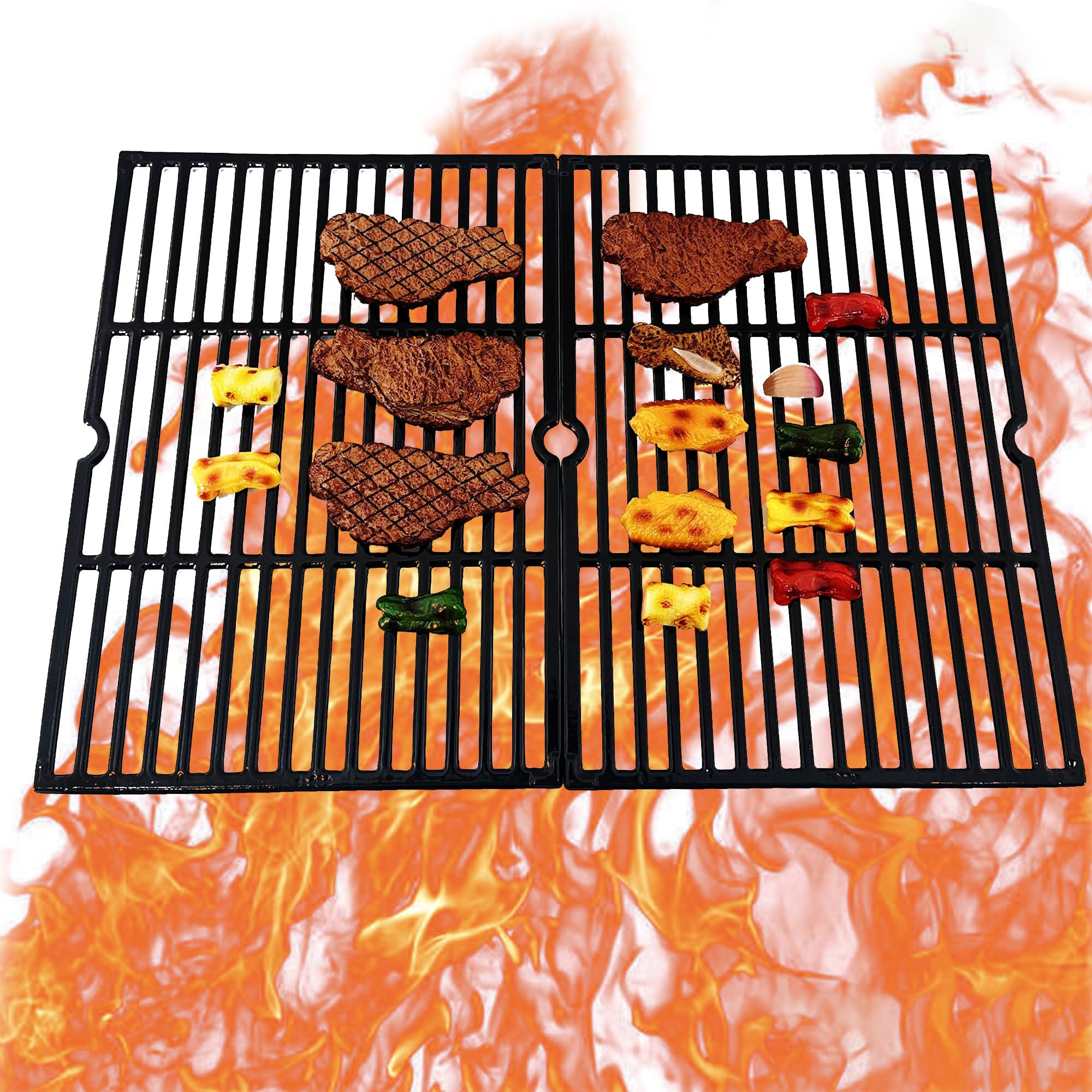 Direct Store lifestyle shot of grilling illustrates improved searing and consistent results
