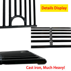 Direct Store heat plate porcelain finish detail for easy cleaning