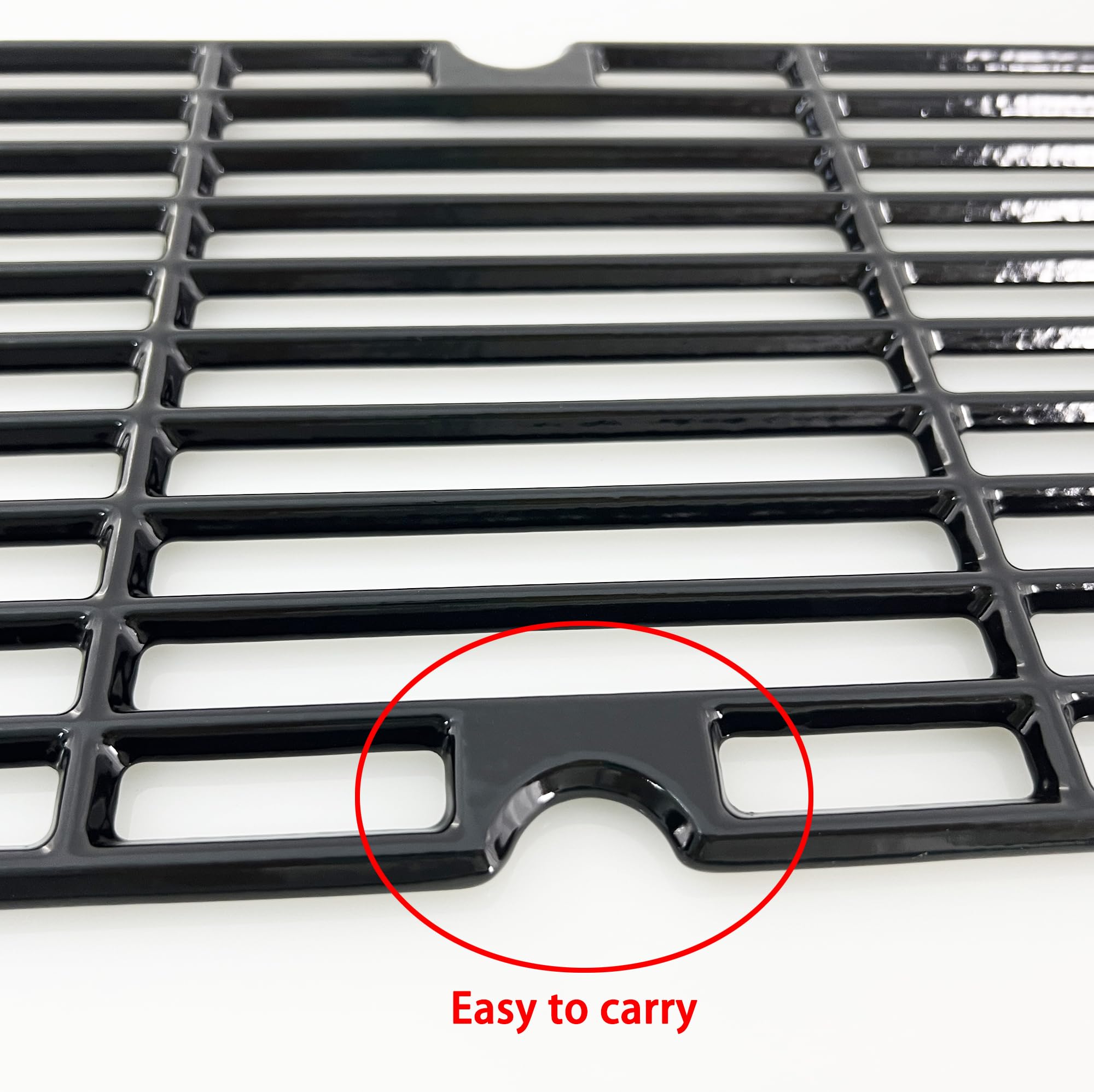 Direct store outdoor grilling scene with grids on a barbecue, helps create professional sear marks