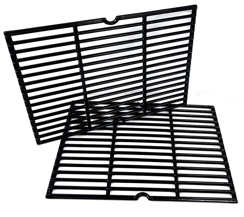 Direct store detail of porcelain-coated cast iron grate for strong heat retention and searing