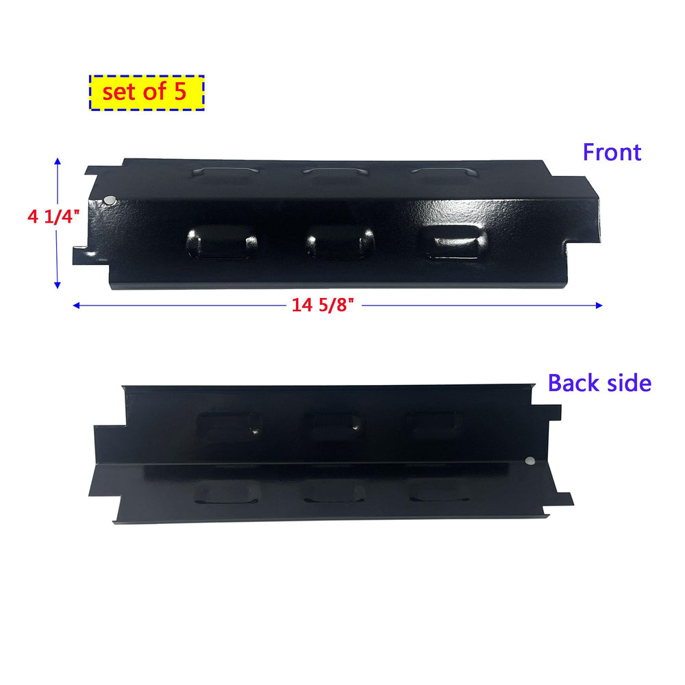 Direct Store porcelain steel heat plate detail illustrating easy-clean protective coating