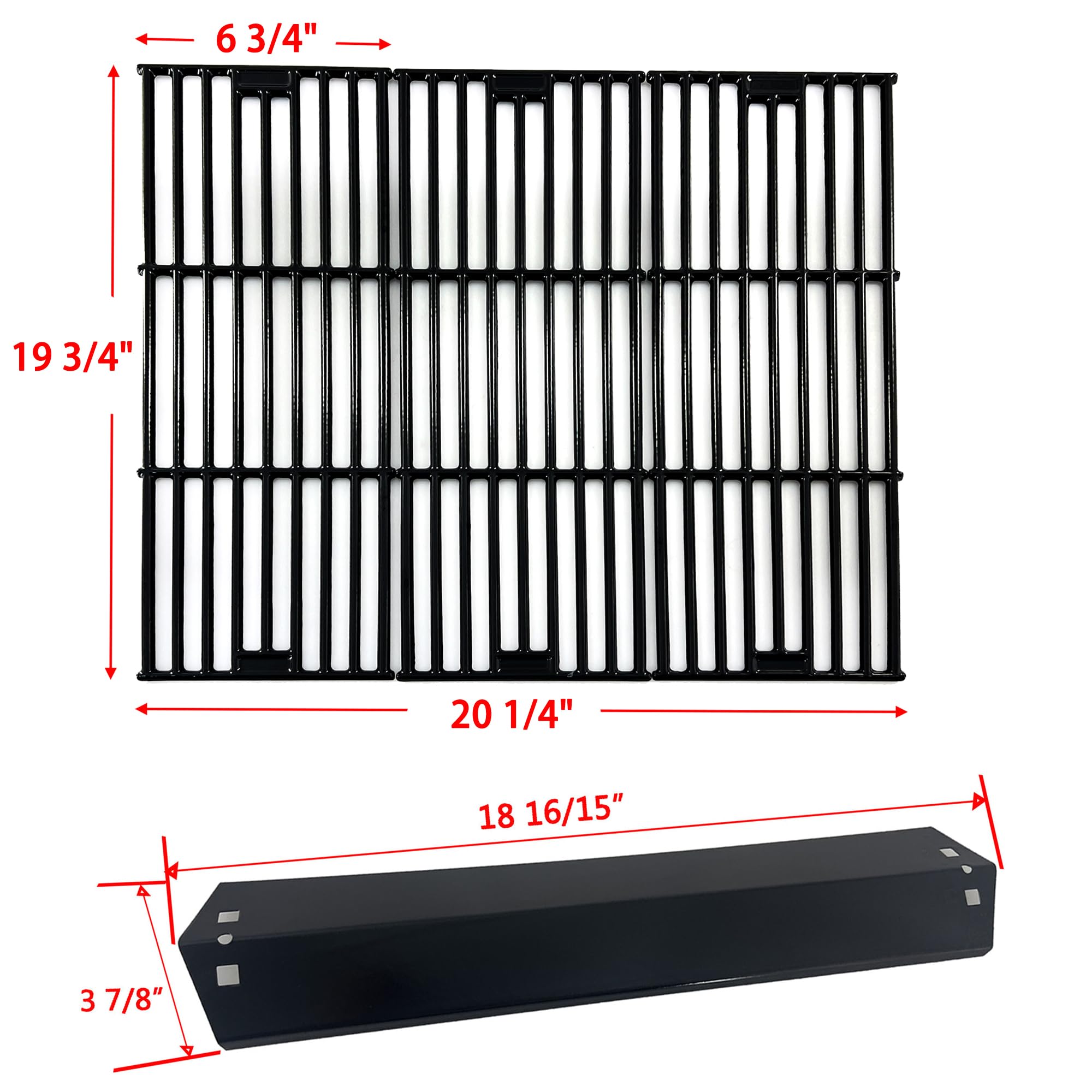 Direct store close-up of porcelain-steel heat plate edge for durability