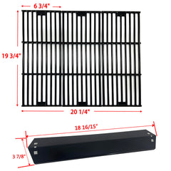 Direct store close-up of porcelain-steel heat plate edge for durability