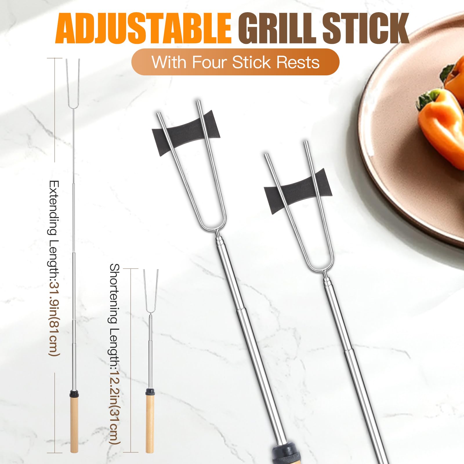 Dirza stainless 5.3" lid close-up protecting flame and keeping pellets dry