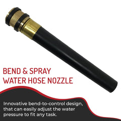 Discount Car Care Products close-up of solid brass connector highlighting leak resistance