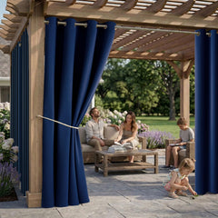 DIVA EN CAMINO DEC grommet detail displaying rust-resistant metal and easy hanging