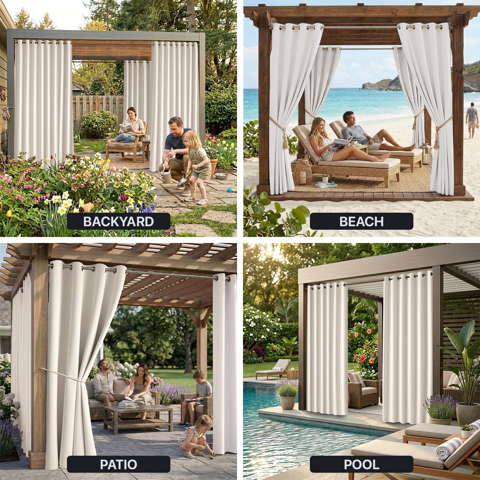 DIVA EN CAMINO DEC lifestyle patio scene showing elegant outdoor living space enhancement