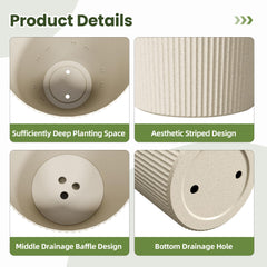 Diyfire close-up of fluted striped texture highlighting scratch-resistant finish