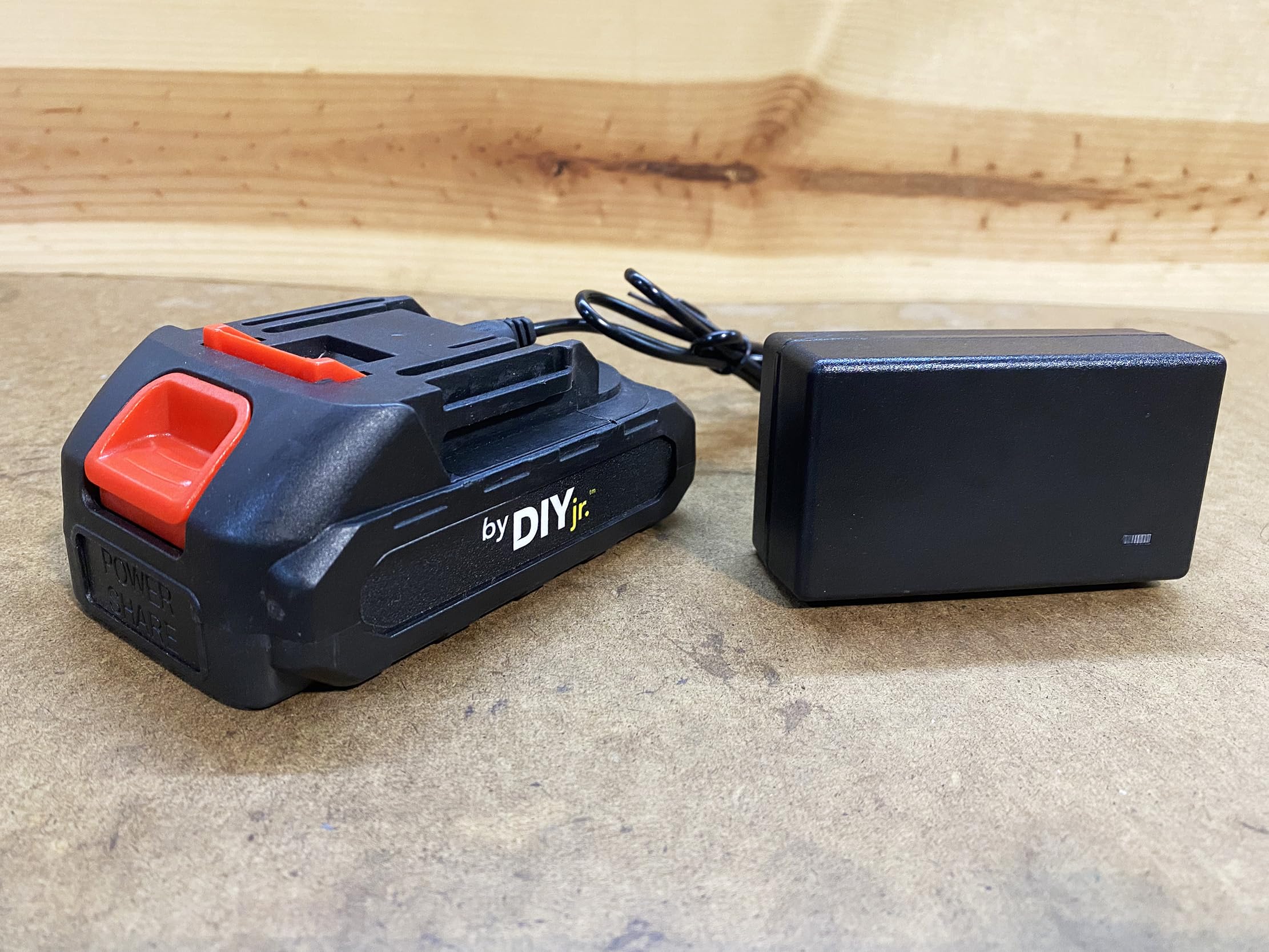 DIYjr boxed contents laid out showing ready-to-use family kit benefit