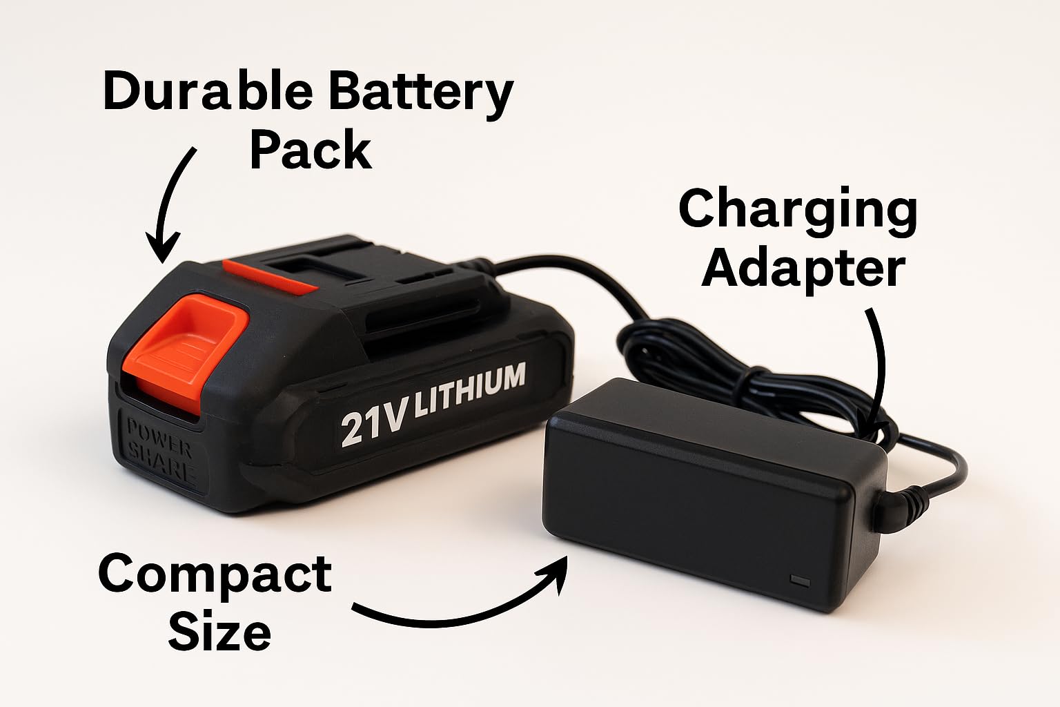 DIYjr blower with included safety glasses promoting safe supervised use
