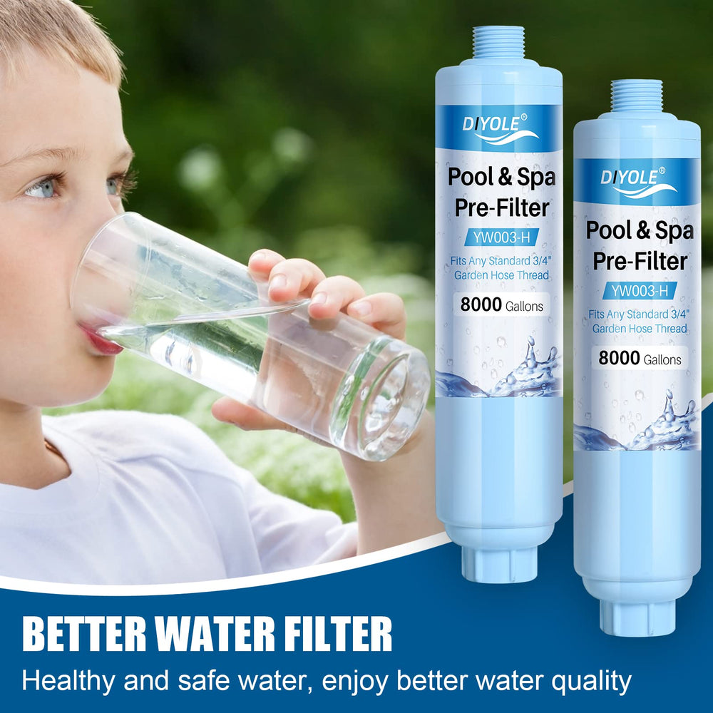 DIYOLE in a backyard scene showing user-friendly filtration for outdoor use