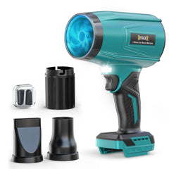 DIYtoolifz front view showing compact blower and portability benefit