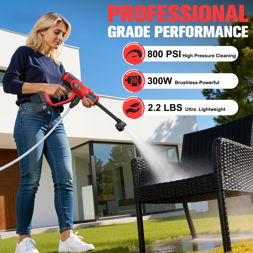 DIYtoolifz long 16.4 ft hose extended, giving DIYtoolifz extended reach benefit