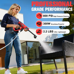 DIYtoolifz long 16.4 ft hose extended, giving DIYtoolifz extended reach benefit