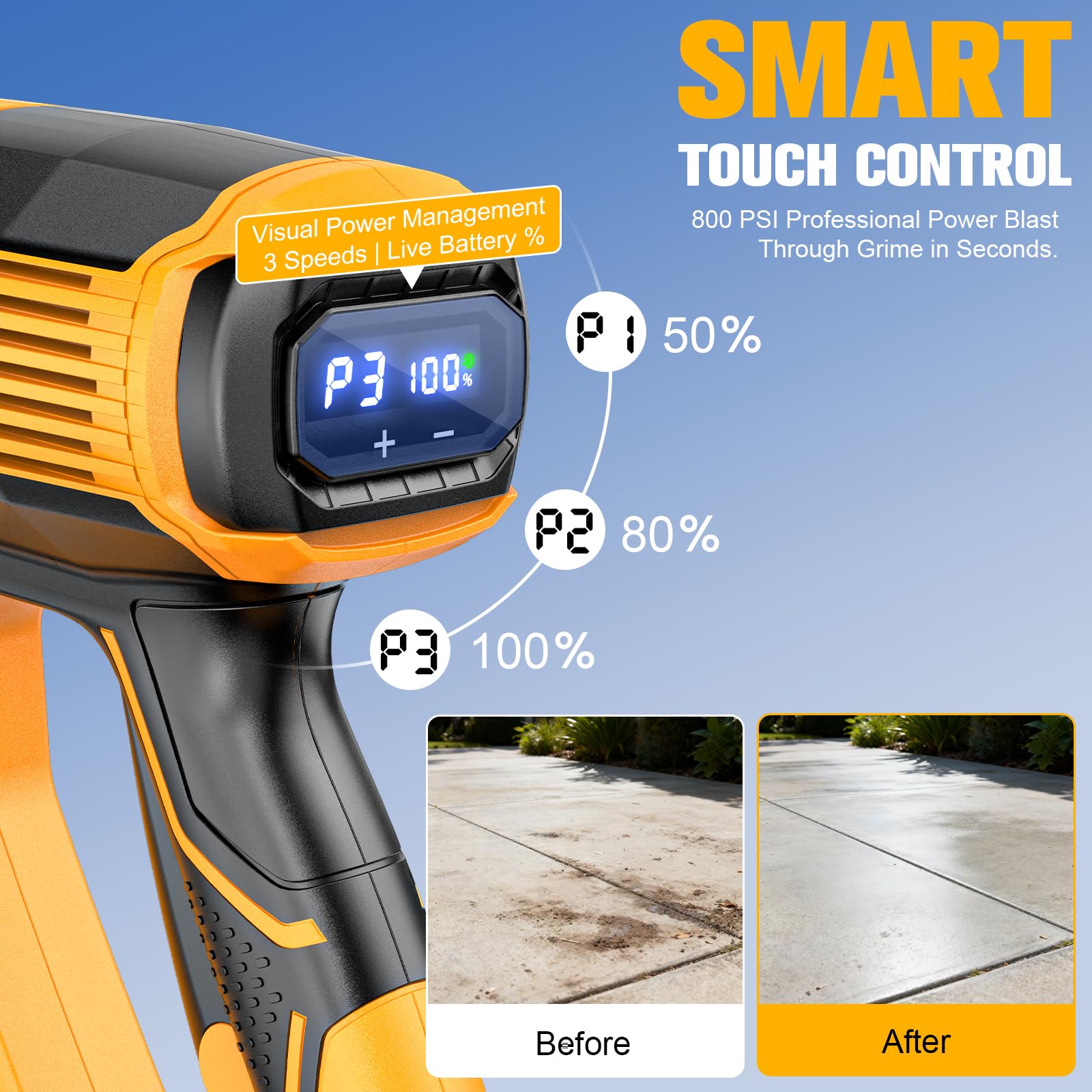 DIYtoolifz cleaning a patio deck highlighting outdoor surface use