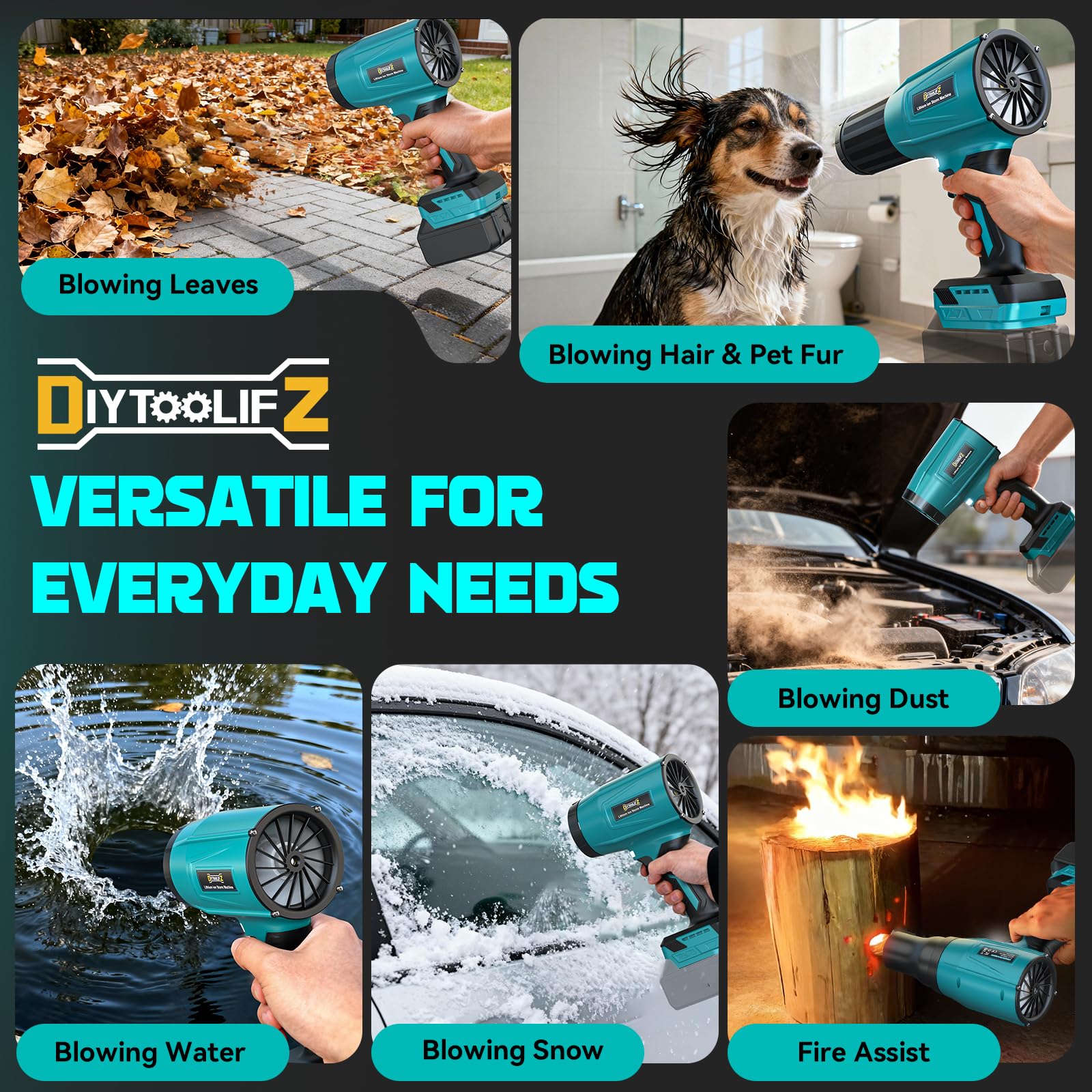DIYtoolifz packaging showing included earplugs for quieter use benefit