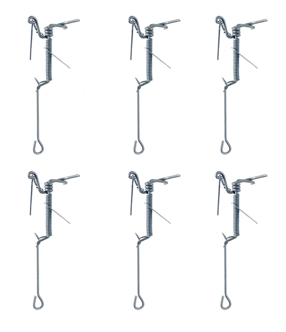 DK-1 Death Klutch front packaging showing six steel pocket gopher traps for durable control
