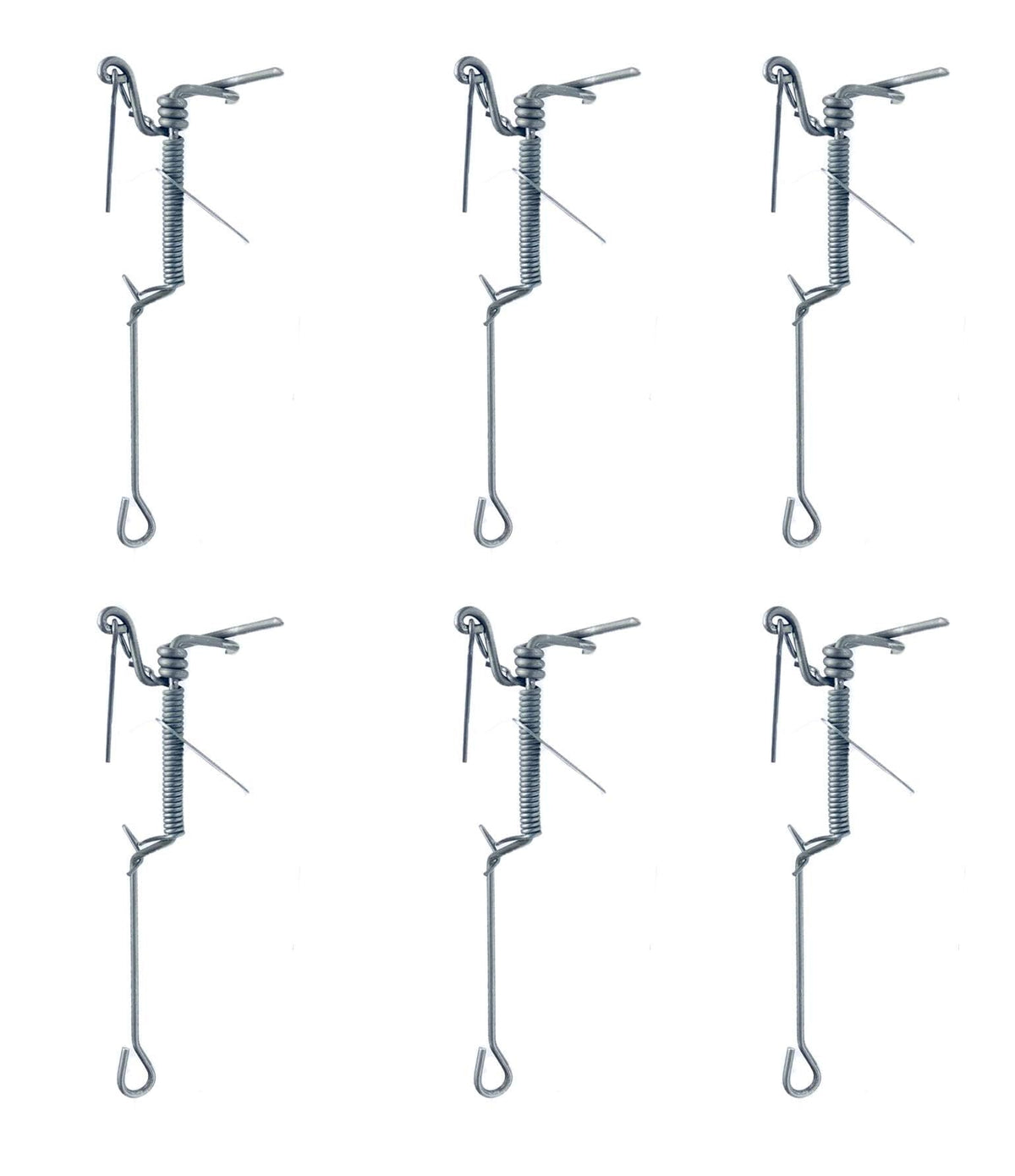DK-1 Death Klutch front packaging showing six steel pocket gopher traps for durable control