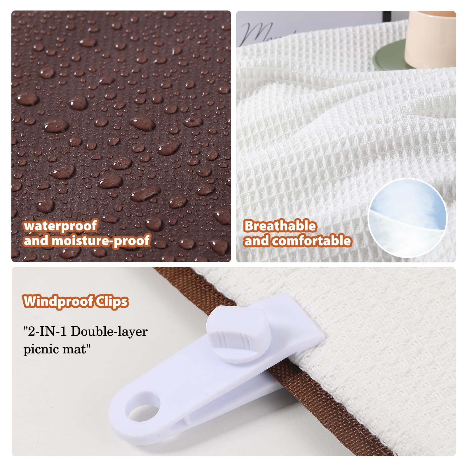 DLCOFOUND waterproof oxford bottom detail showing moisture barrier for dry sitting