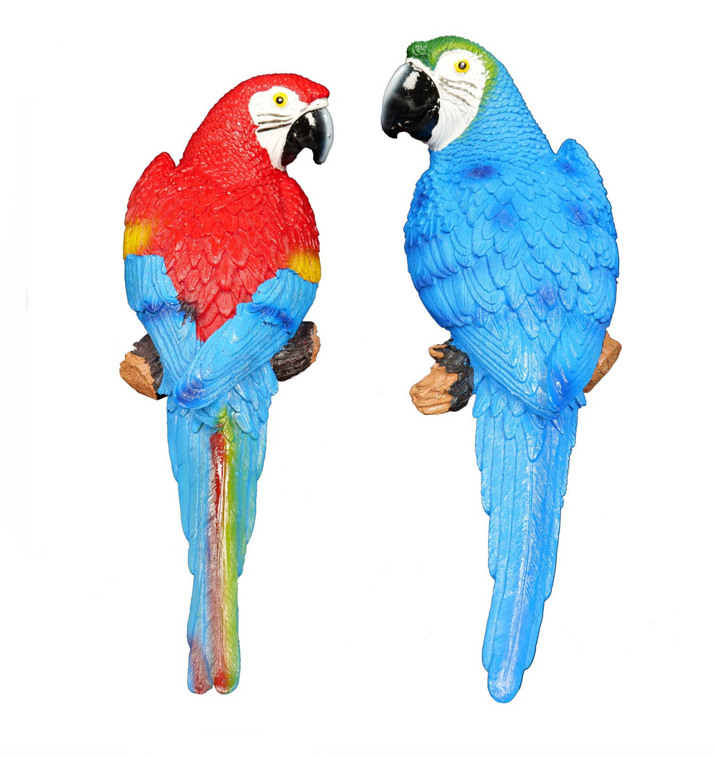 Dlfghos parrot front view showing vivid colors and life-like appeal