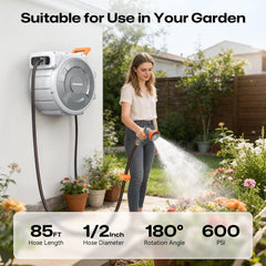 Dmzosmd closeup of 9-pattern nozzle for versatile watering and cleaning