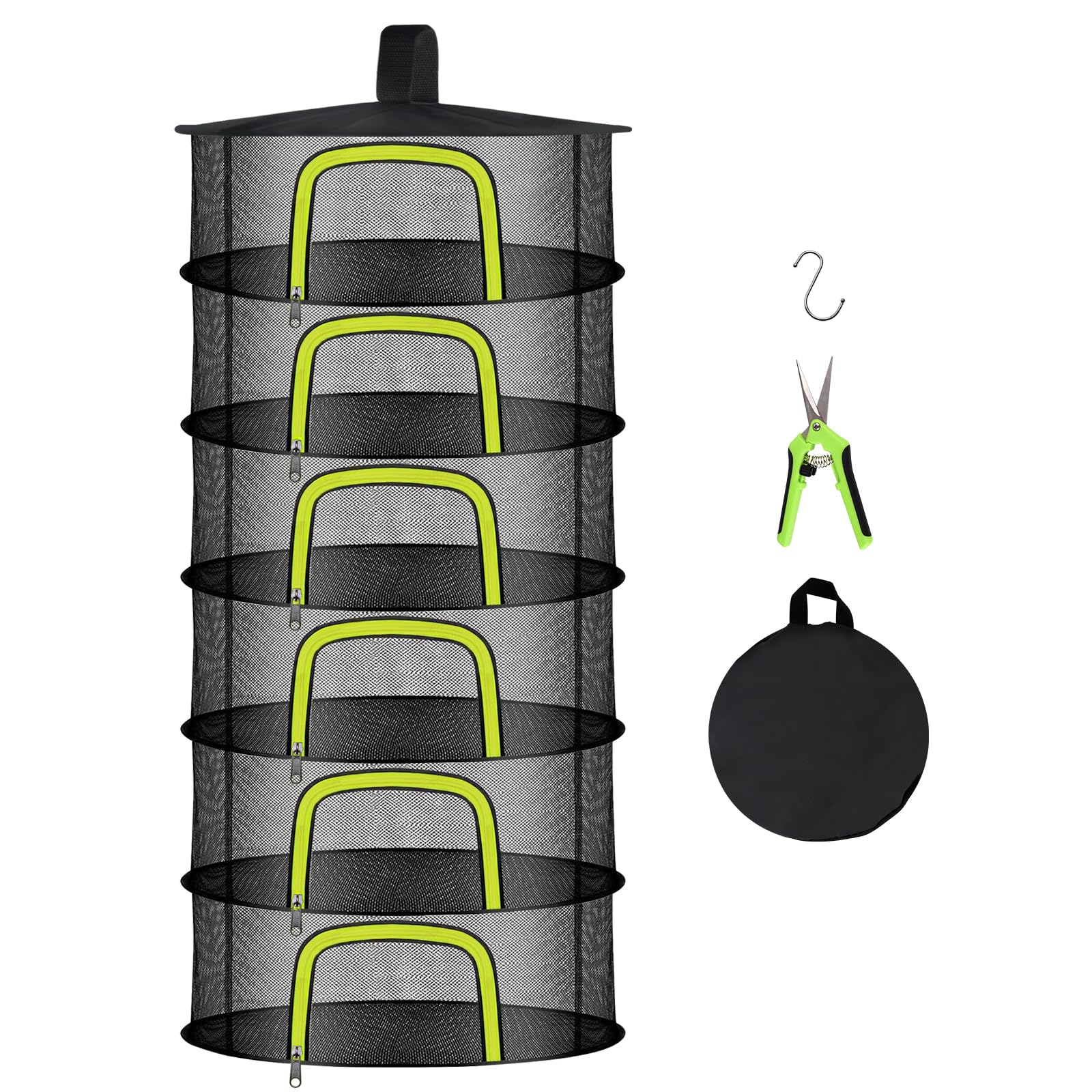 Doacpcr front view fully expanded showing tiers and airflow benefit