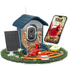 DOCOON front view showing feeder and camera for easy monitoring