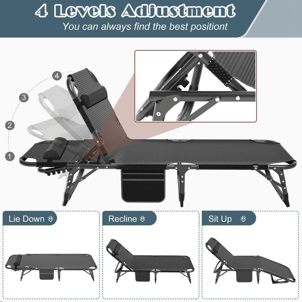 DoCred locking mechanism detail showing secure recline positions for safety benefit