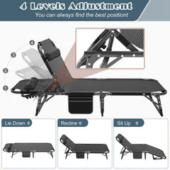 DoCred locking mechanism detail showing secure recline positions for safety benefit