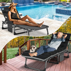 DoCred padded seat and detachable pillow close-up for cushioned comfort benefit