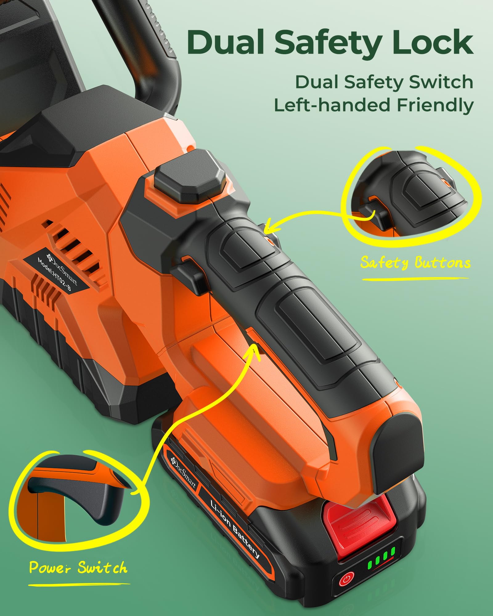 DocSmart accessories including gloves goggles screwdriver for safety