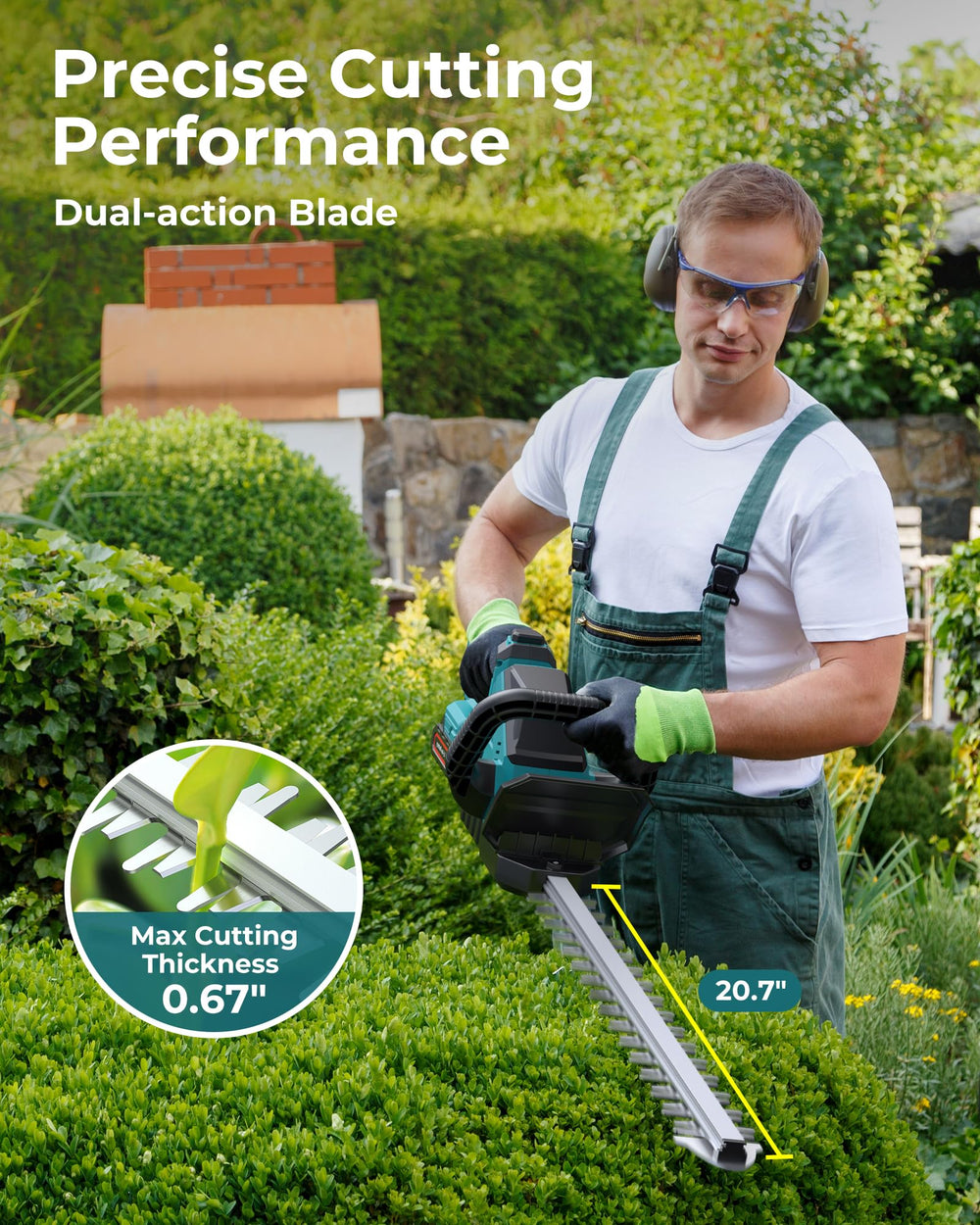 DocSmart close-up of dual-action steel blade highlighting sharpness and durability