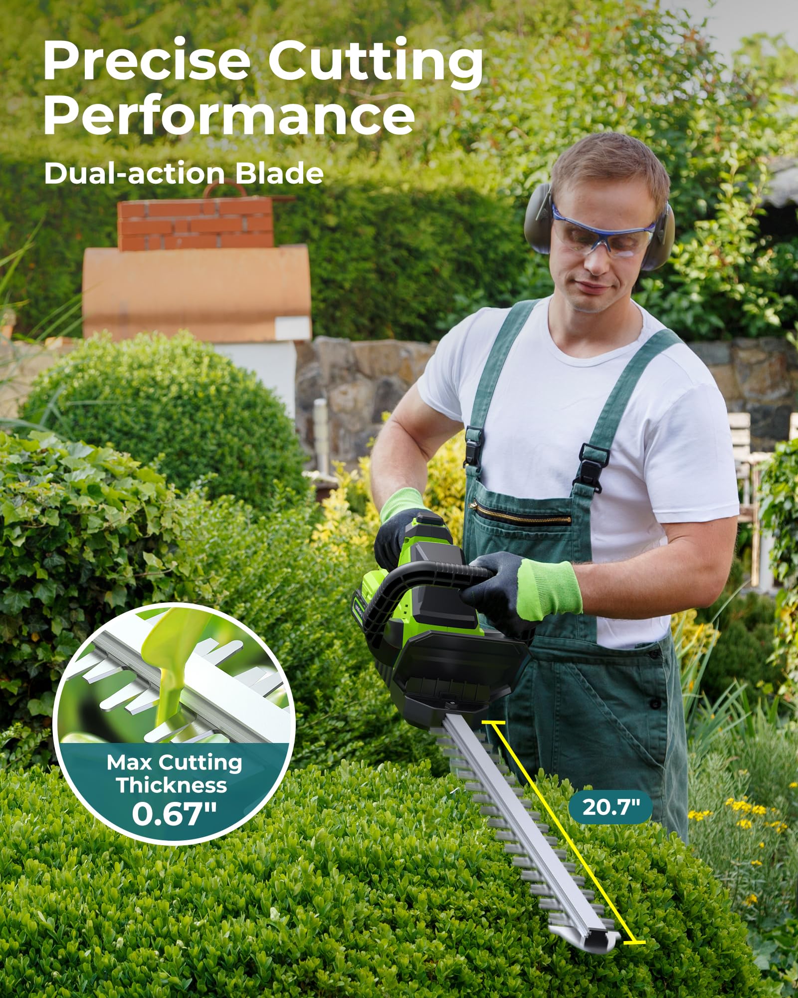 DocSmart close-up of dual-action blade teeth highlighting sharpness and durability
