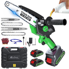 DocSmart front view with 8-inch bar showing compact cutting power