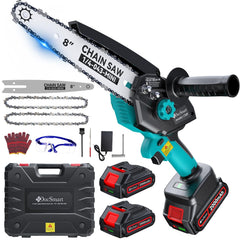 DocSmart front view showing compact 8-inch guide bar and ergonomic handle for easy control