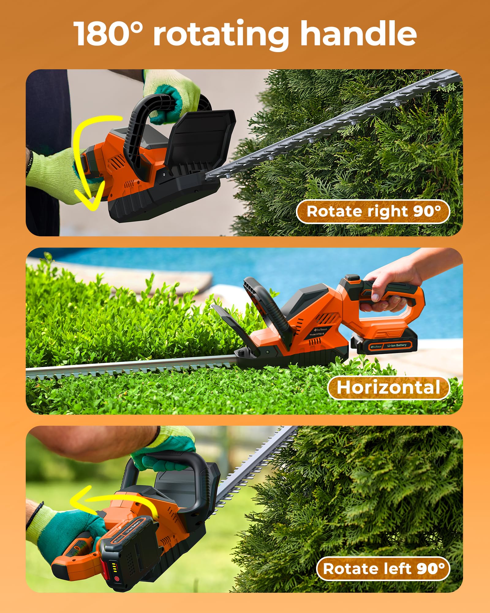 DocSmart in use with gardener showing comfortable handling