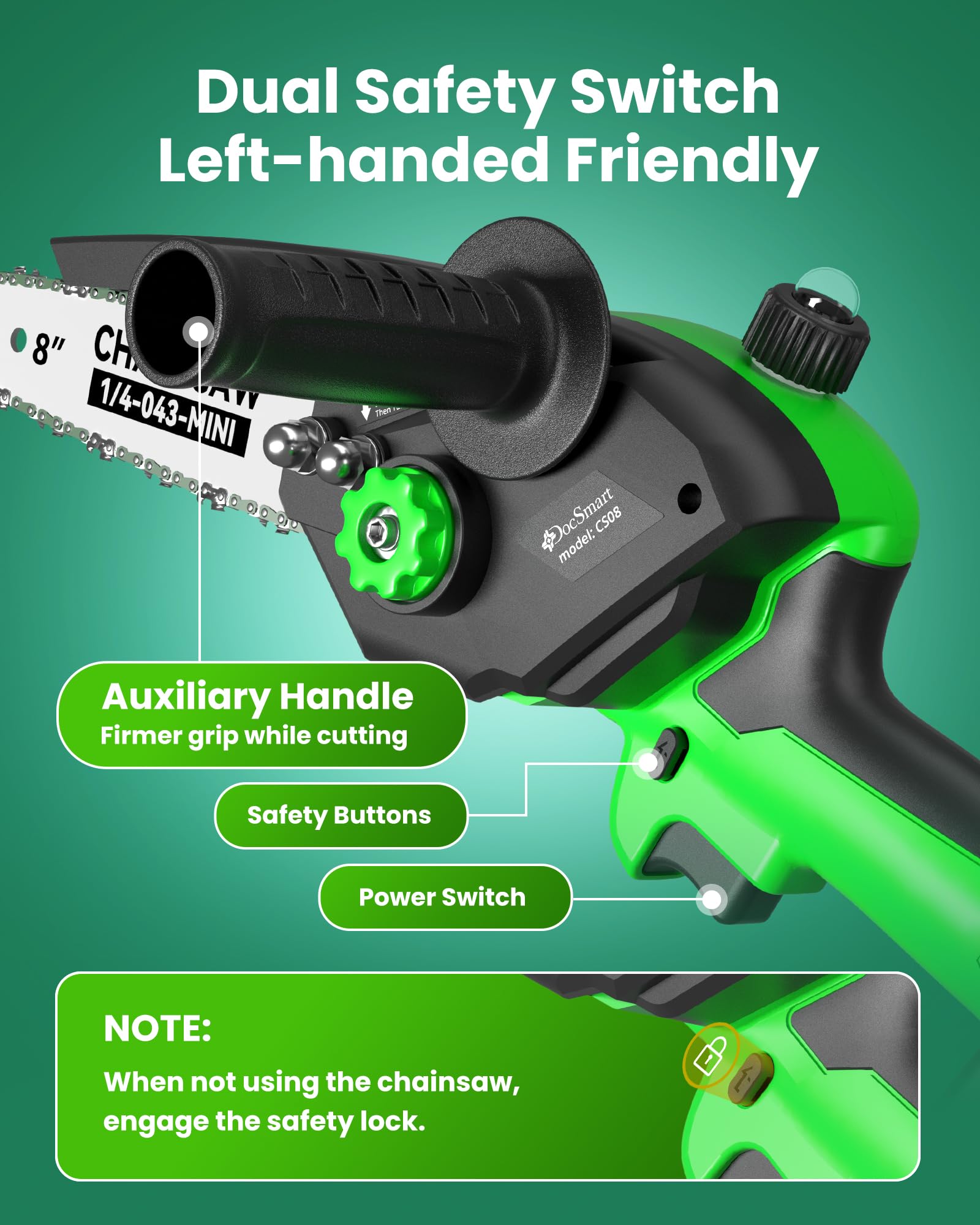 DocSmart safety gear gloves and goggles emphasizing user protection