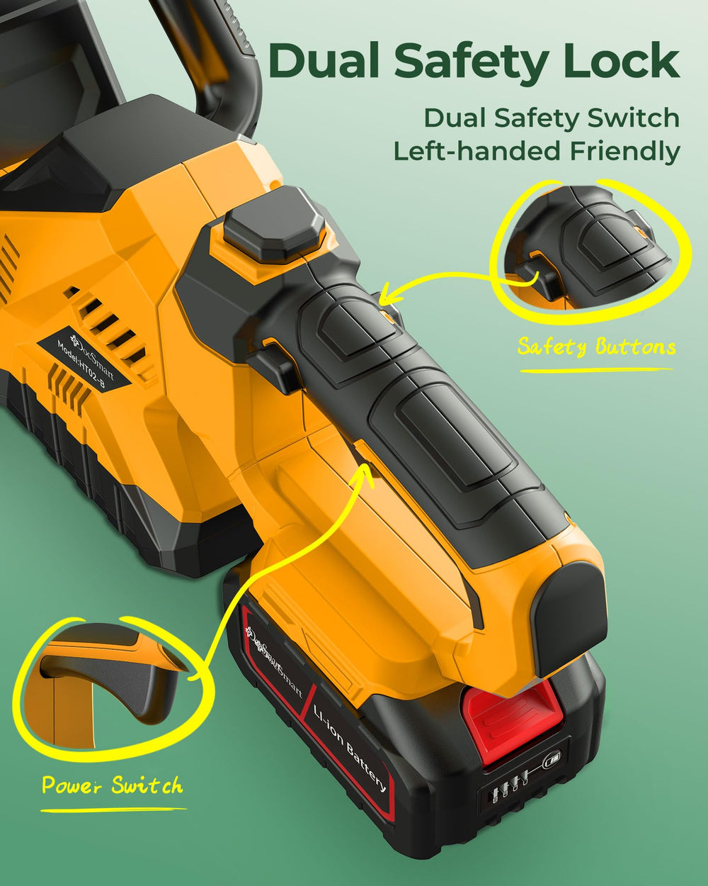 DocSmart trimmer beside ruler showing compact 4.4 lb weight for reduced user fatigue