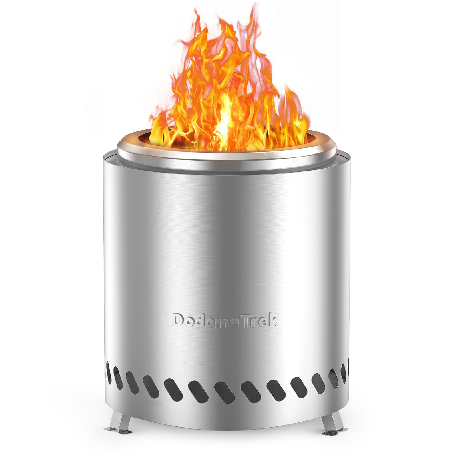 Dodometrek front view of tabletop firepit showing compact warmth