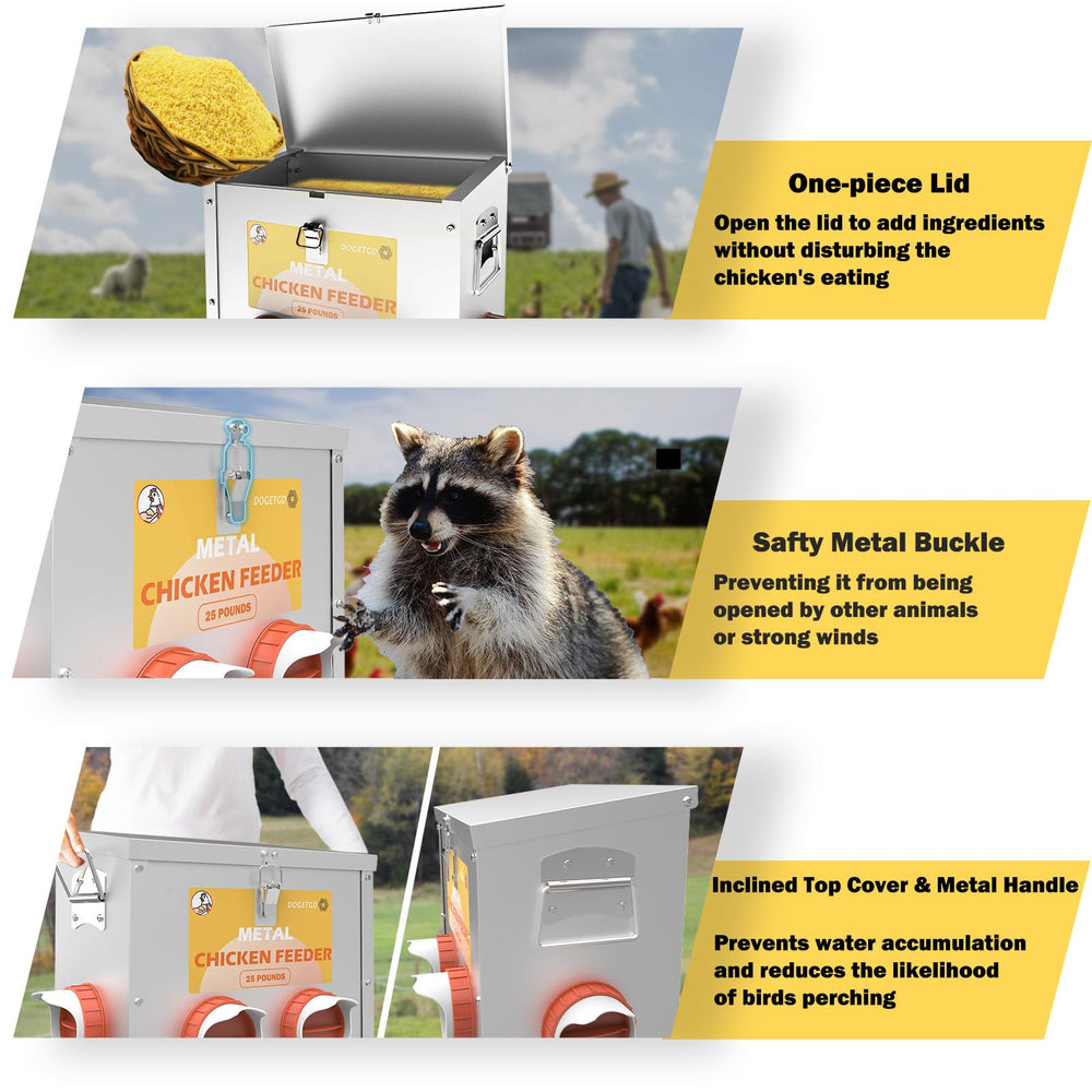 Dogetgd stable base detail preventing tipping and keeping feed area tidy