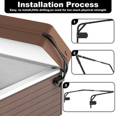 Dogetgd in-use image with cover folded back showing single-person convenience