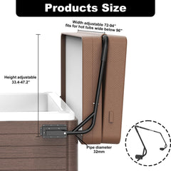 Dogetgd triangular support detail showing reinforced stability and even load