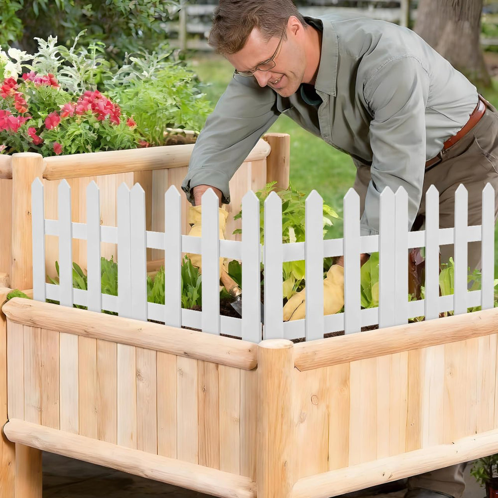 DOITOOL assembled curved garden border defining lawn edge and guiding foot traffic