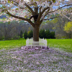 DOITOOL assembled garden border defining flowerbed with tidy aesthetic benefit