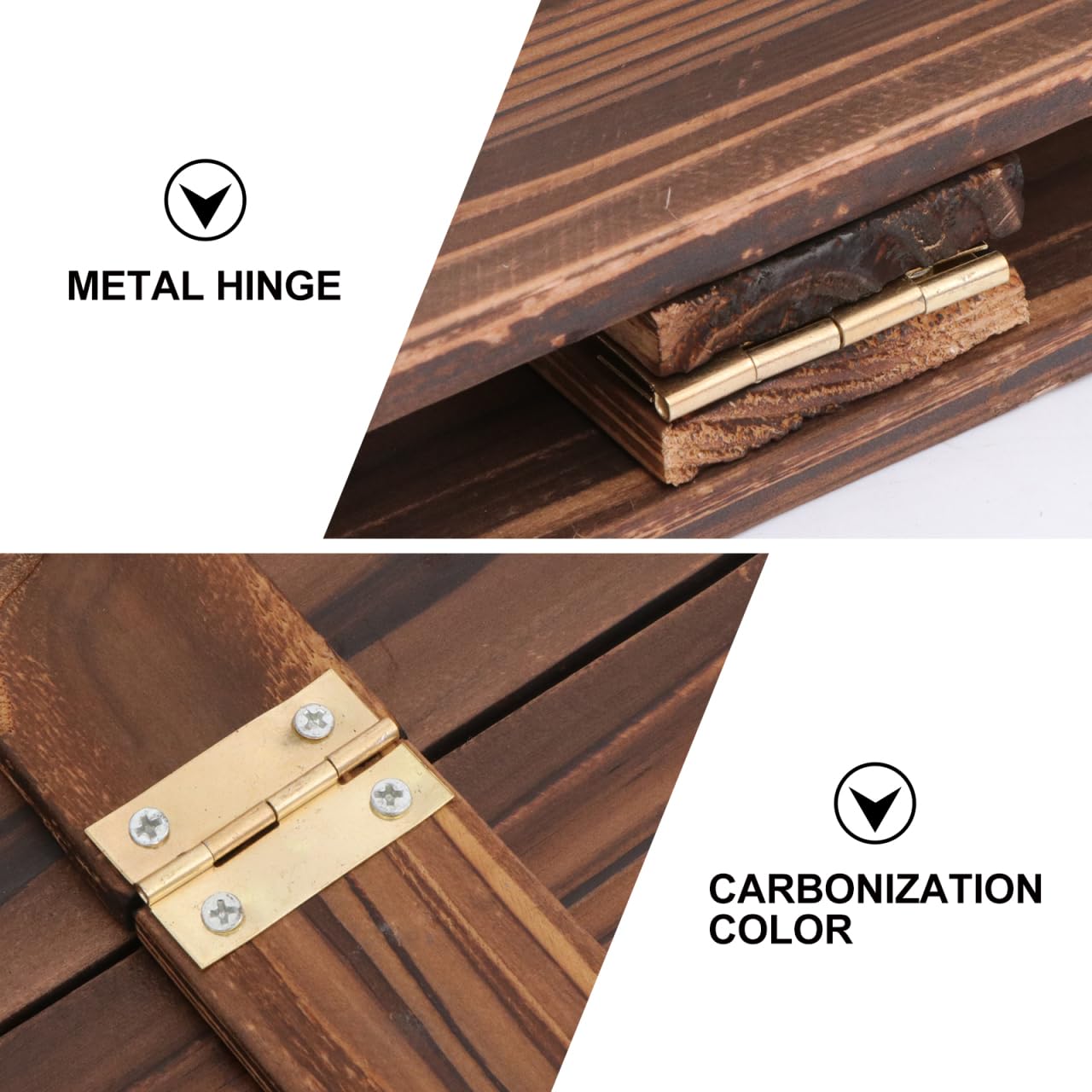 DOITOOL fence along patio and pathway enhancing outdoor decor