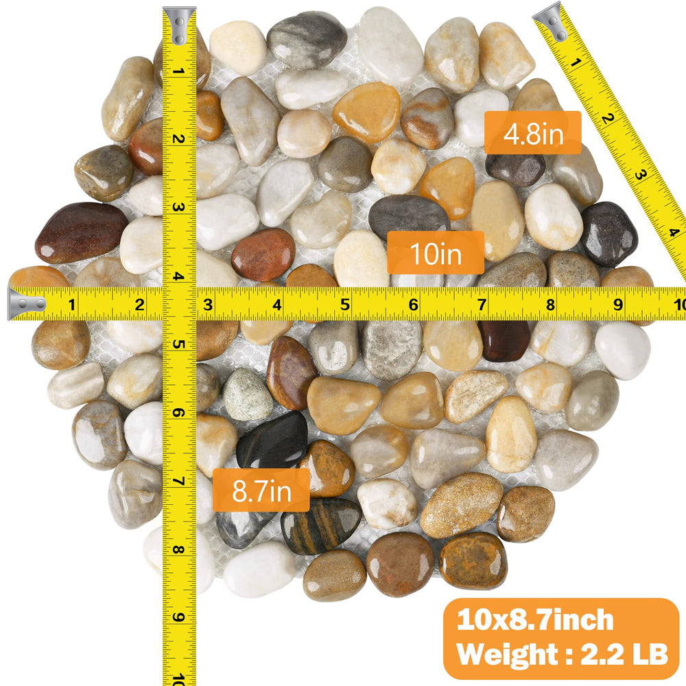 dojobkinb close-up of polished pebble texture highlighting smooth comfortable surface