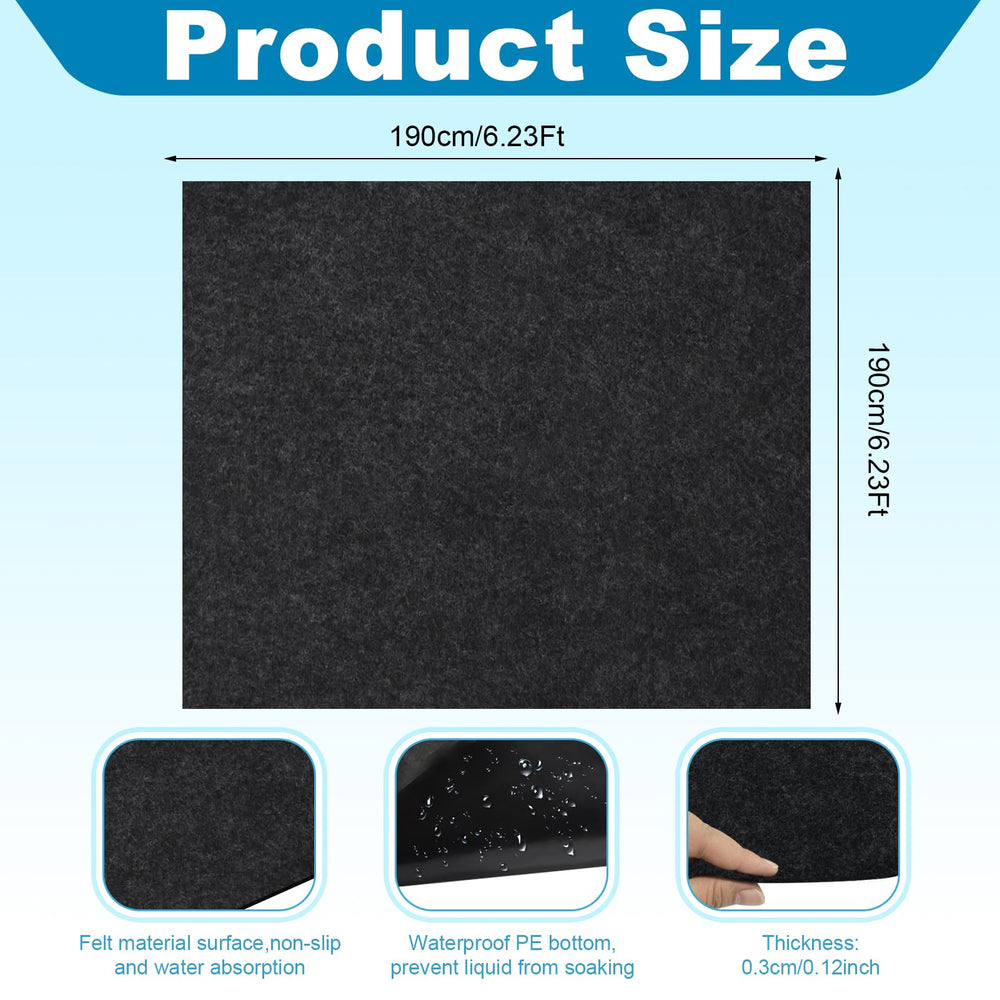 Dojomadf close-up felt surface highlighting cushioning comfort and absorbency