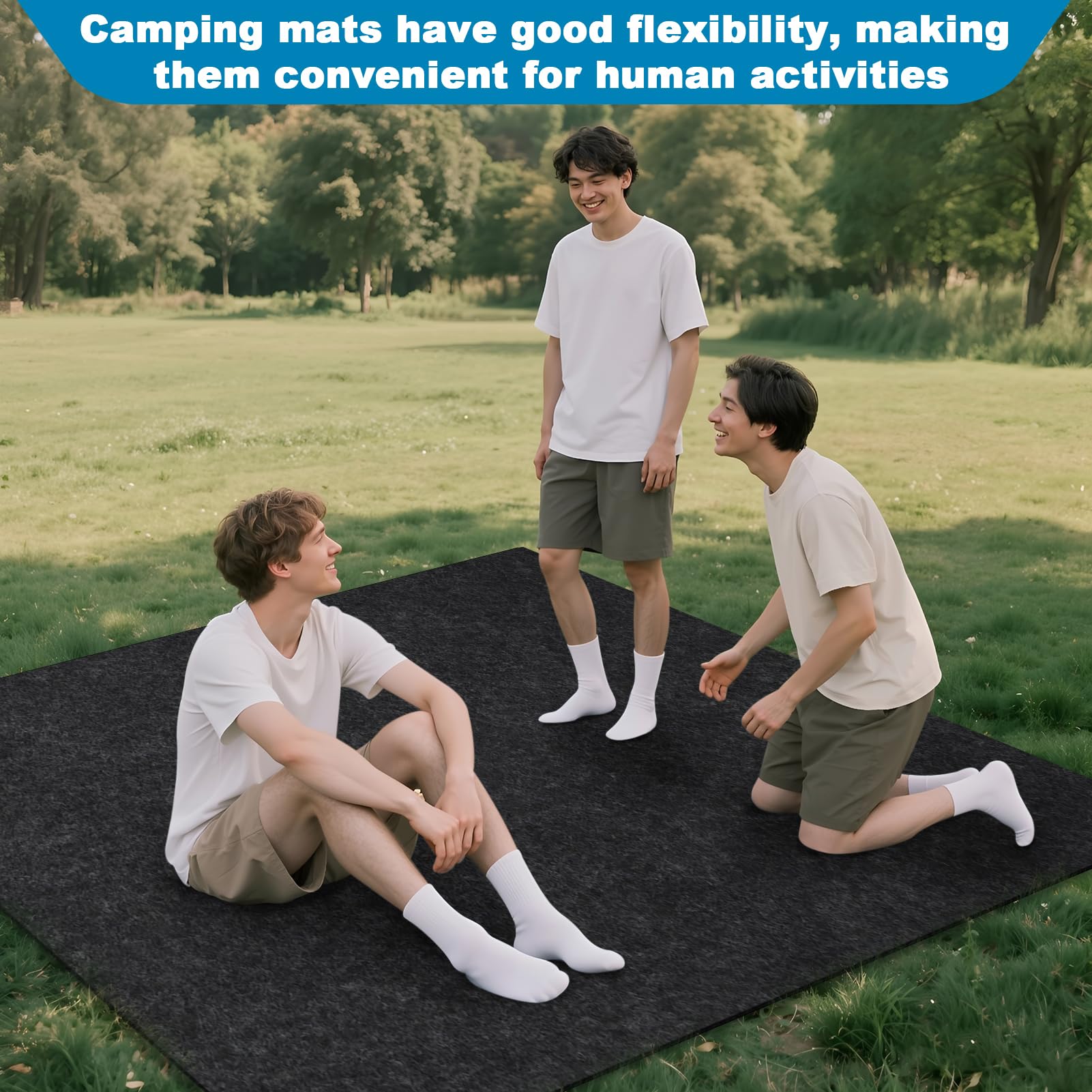 Dojomadf rolled mat ready for transport, demonstrating lightweight portability