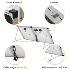 DOKIO corrosion-resistant aluminum frame corner for durable outdoor use