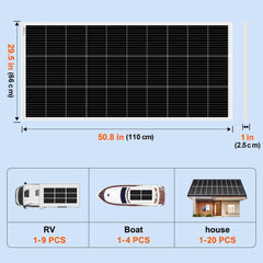 DOKIO close-up of monocrystalline cells, shows texture and efficiency benefit
